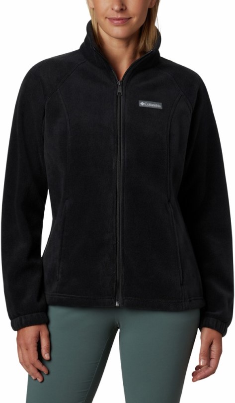 Columbia Benton Springs Fleecejacke Mit Durchgehendem Reißverschluss Damen Rei Coop Schwarz