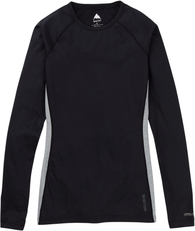 True Black Rei Coop Burton Midweight X Baselayer Rundes Top Damen