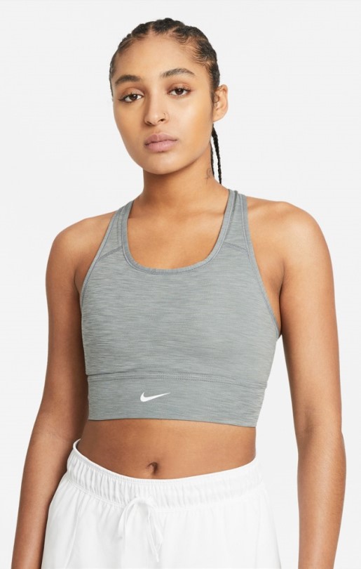 Weiß Nike Swoosh Langleisten Bh Rei Coop