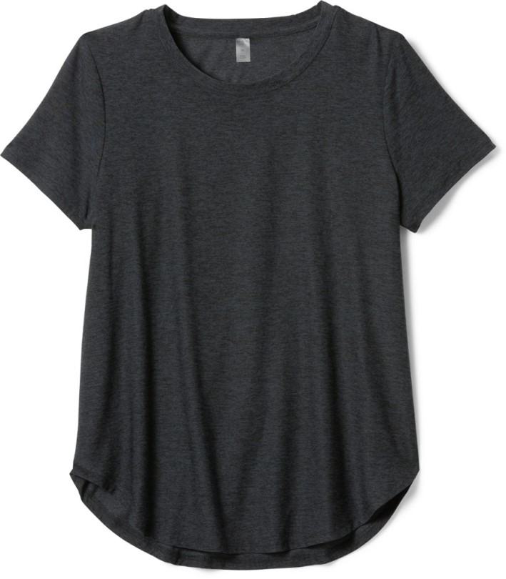 Dunkelste Nacht Jenseits Yoga Auf Dem Down Low T-shirt Damen Rei Coop