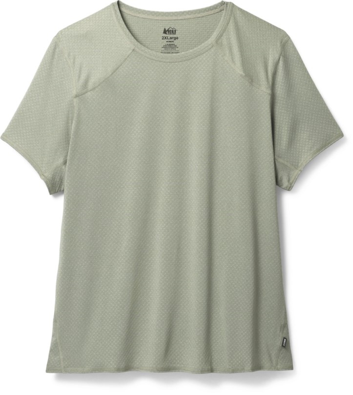 Celery Rei Co-op Leichtes Baselayer-Crew-Top Für Damen In Großen Größen
