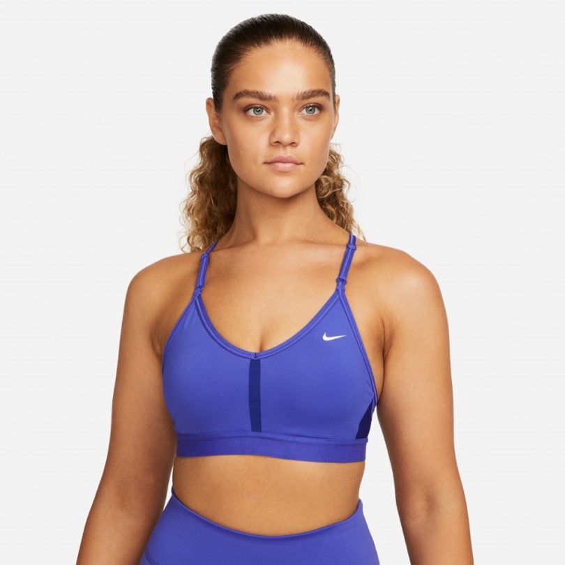 Blau Nike Indy V-ausschnitt Bh Rei Coop