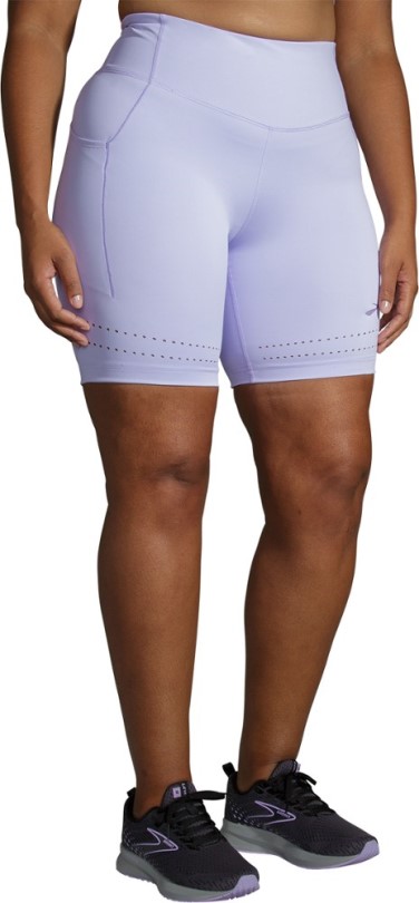 Brooks Method 8 Kurze Strumpfhose Damen Rei Coop Violett Dash