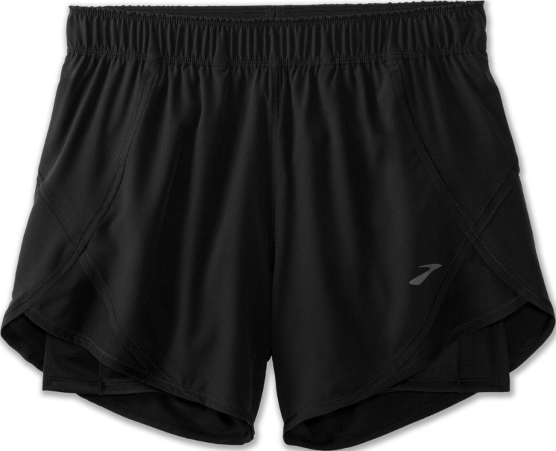 Black Brooks Chaser 5 2-in-1 Shorts Damen Rei Coop