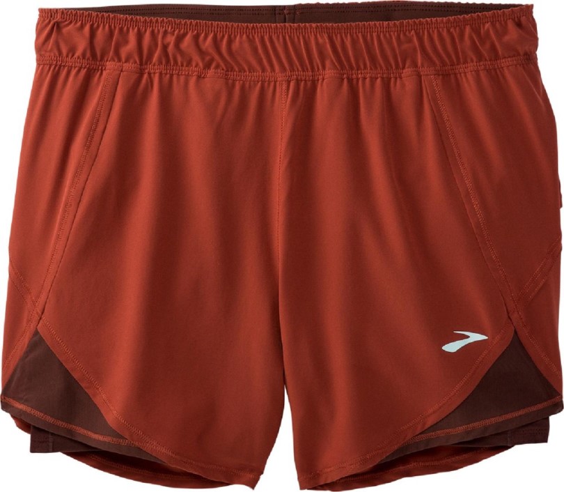 Brooks Chaser 5 2-in-1 Shorts Damen Copper Rei Co-op