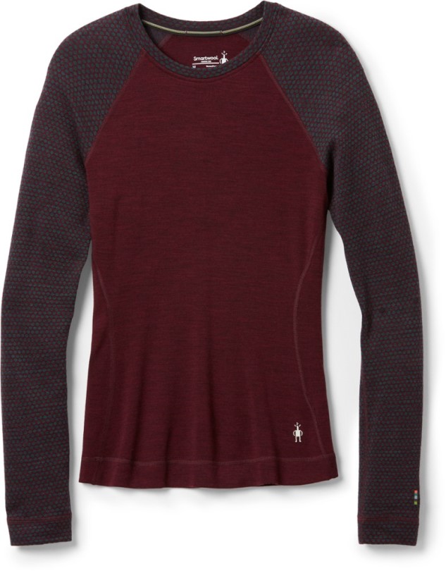 Black Rei Coop Smartwool Classic Thermal Merino Crew Base Layer Top Damen