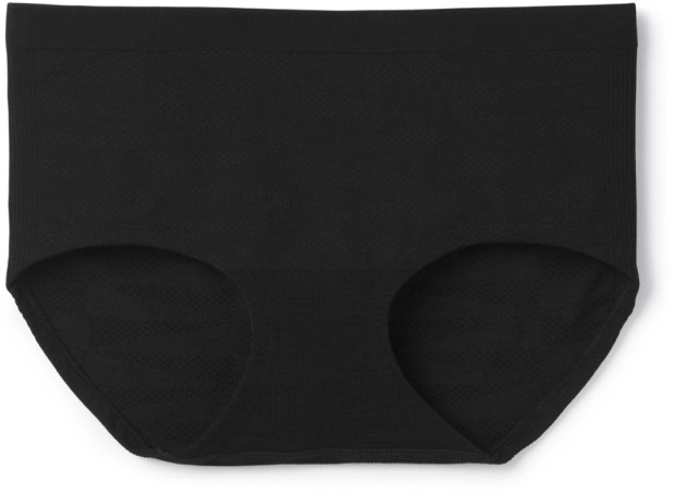Schwarze Smartwool Nahtlose Hipster Unterwäsche Damen Rei Coop