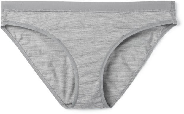 Rei Coop Smartwool Merino 150 Bikini Unterwäsche Damen Hellgrau