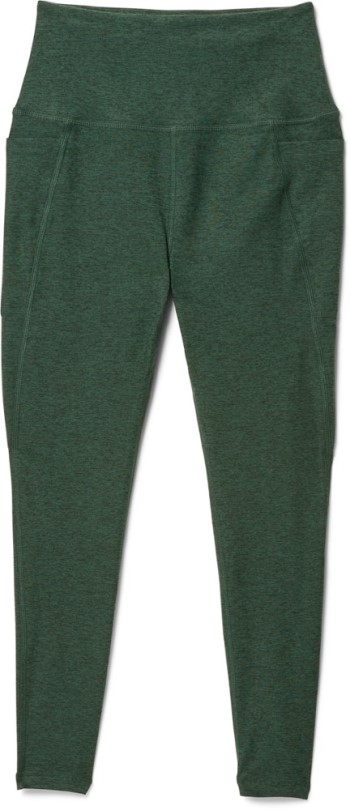 Rei Coop Green Beyond Yoga Spacedye Aus Der Tasche Hoch Taillierte Midi Leggings Damen