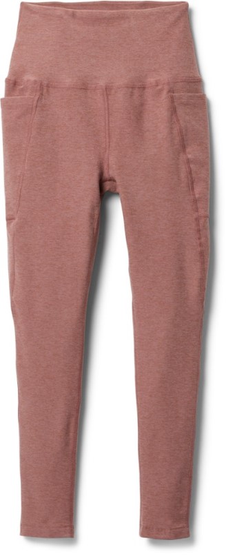 Rei Coop Beyond Yoga Spacedye Aus Der Tasche Hoch Taillierte Midi Leggings Damen Braun