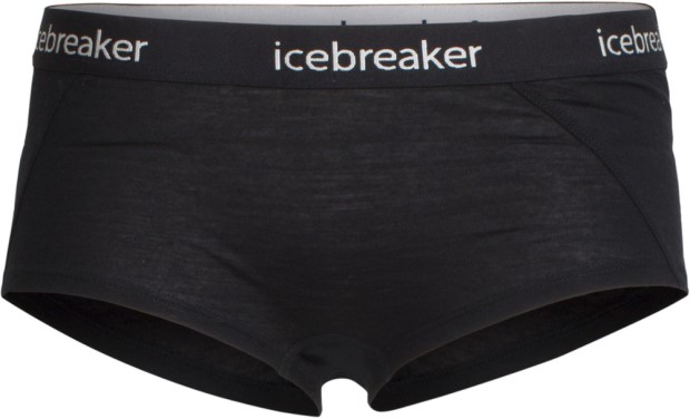 Icebreaker Sprite Hotpants Damen Rei Coop Schwarz