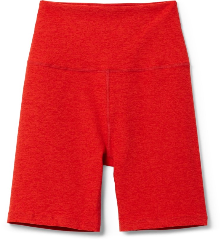Red Rei Coop Beyond Yoga Spacedye Biker Shorts Damen Mit Hoher Taille