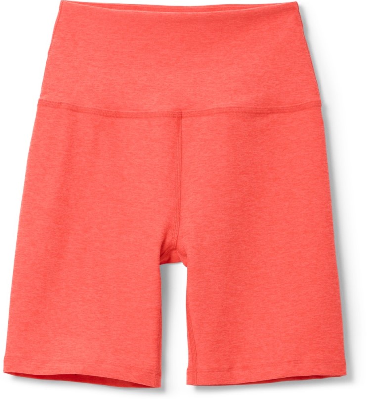 Fresh Coral Beyond Yoga Spacedye Bikershorts Mit Hoher Taille Damen Rei Co-op