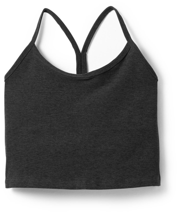 Beyond Yoga Spacedye Slim Racerback Cropped Tank Top Damen Rei Coop Darkest Night