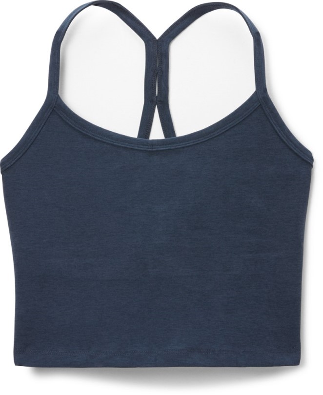 Beyond Yoga Spacedye Slim Racerback Cropped Tank Top Damen Navy Rei Co-op