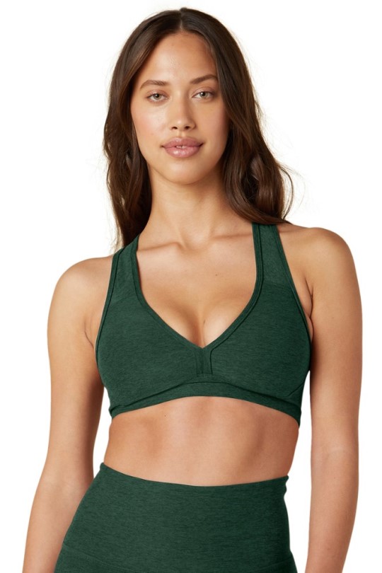 Rei Co-op Beyond Yoga Spacedye Hebt Deine Stimmung BH-Grün