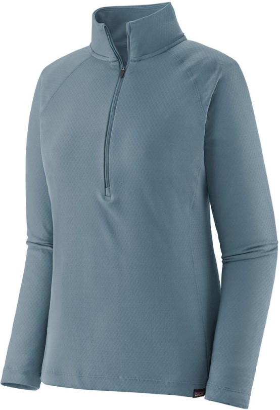 Patagonia Capilene Mittelschweres Unterhemd Mit Reißverschluss Damen Rei Coop Grau