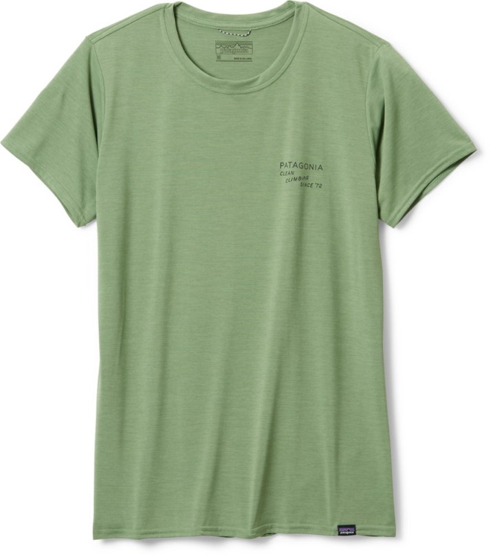 Grün Patagonia Capilene Cool Daily Grafik T-shirt Damen Rei Coop
