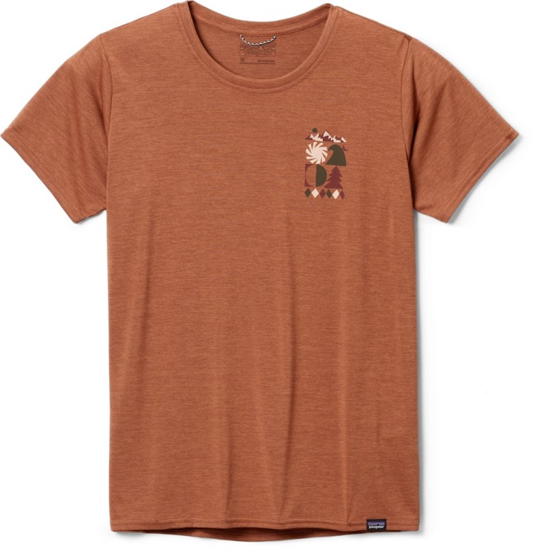 Braun Patagonia Capilene Cool Daily Grafik T-shirt Damen Rei Coop