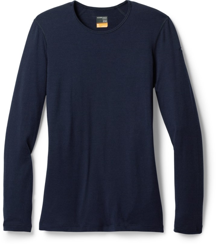 Icebreaker 200 Oasis Crew Top Damen Rei Coop Navy