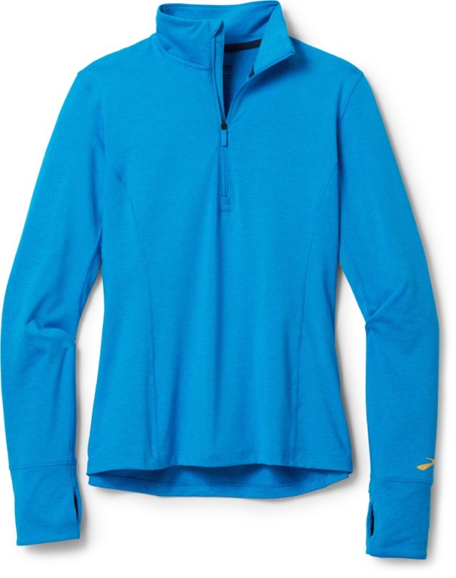 Brooks Dash Half-zip Laufshirt Damen Rei Coop Blau