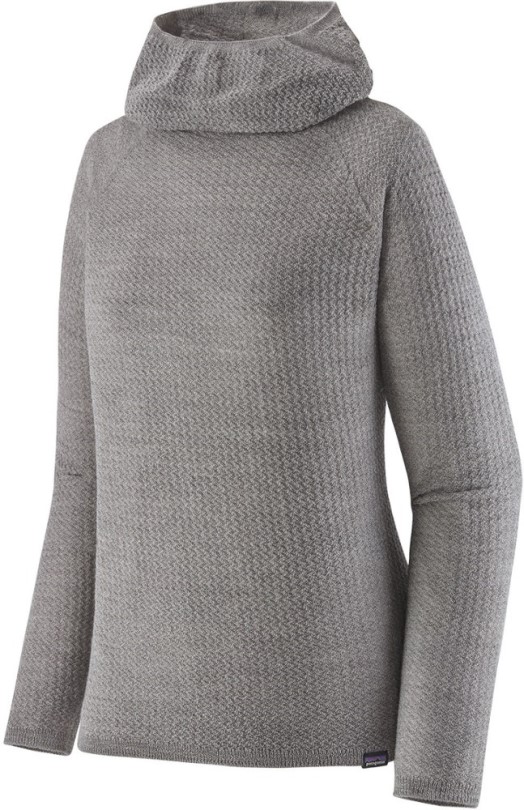 Grau Rei Co-op Patagonia Capilene Air Base Layer Hoodie Damen