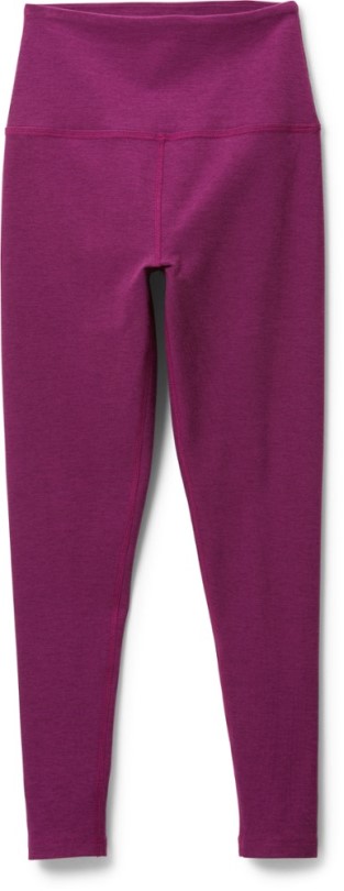 Rei Coop Yoga Spacedye Gefangen In Der Midi Hoch Taillierten 7/8 Leggings Damen Boysenberry