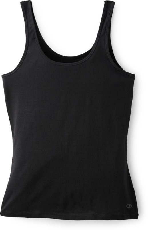 Black Rei Co-op Icebreaker Siren Baselayer Tank Top Damen