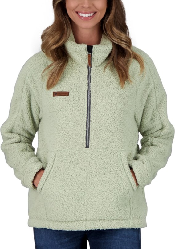 Rei Coop Obermeyer Piper Sherpa Pullover Damen Sagebrush