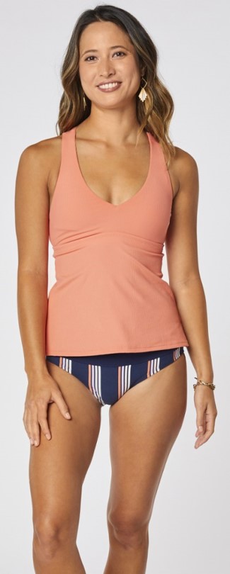 Carve Designs La Jolla Tankini Badeanzug Top Damen Koralle Rei Coop