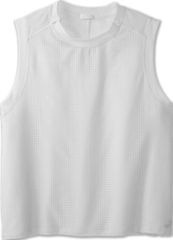 Brooks Weiter Trägershirt Damen Rei Coop Weiß