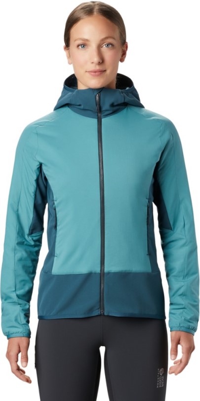 Gewaschen Turq Mountain Hardwear Kor Strata Klettern Kapuzenpulli Damen Rei Coop