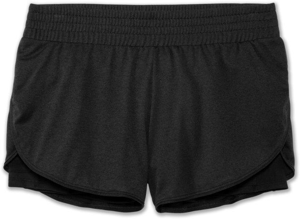 Brooks Rep 2-in-1 Shorts Damen Schwarz Rei Coop