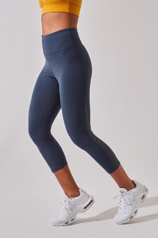 Rei Coop Mpg Eventide Hoch Taillierte Bauchfreie Leggings Frauen Blaugrün