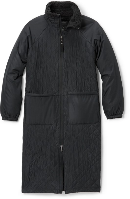 Schwarze Prana Esla Staubjacke Damen Rei Coop