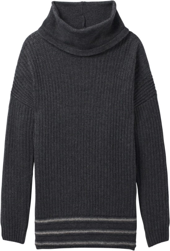 Prana Funen Loop Sweater Tunika Damen Rei Coop Charcoal