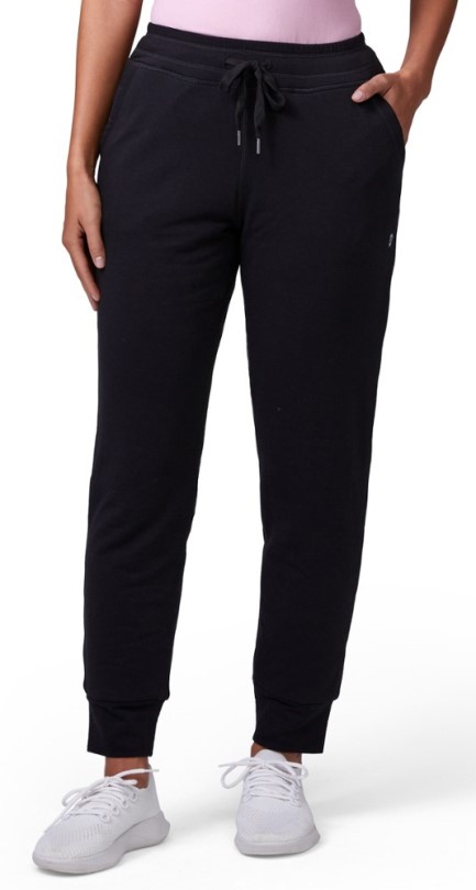 Schwarze Free Country Luxe Jogginghose Damen Rei Coop