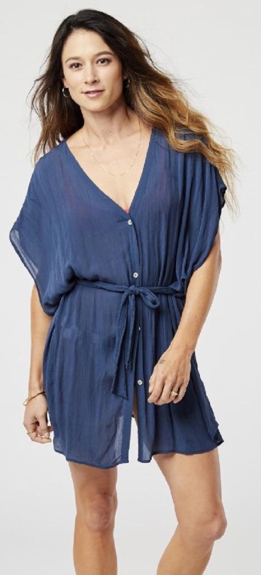 Dusk Rei Co-op Carve Designs Iris Cover-up-Kleid
