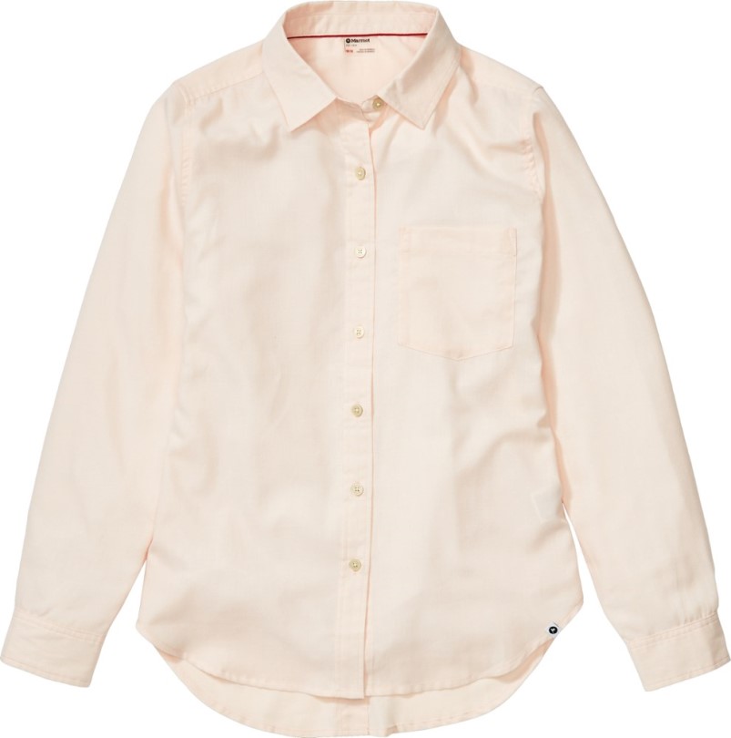 Marmot Seaside Ultraleichtes Flanellhemd Damen Rei Co-op Mandarin Mist