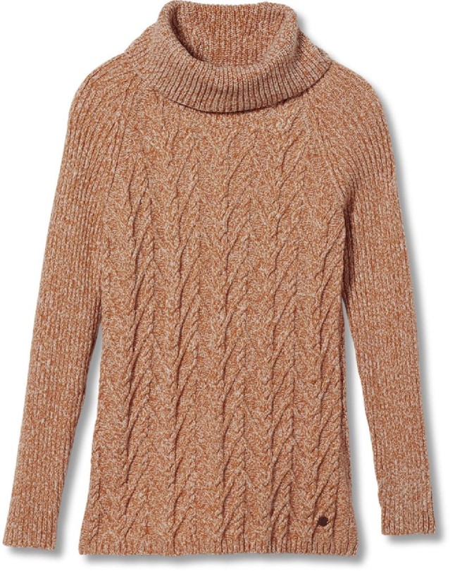 Rei Coop Royal Robbins Frost Cowl Neck Ii Pullover Damen Braun