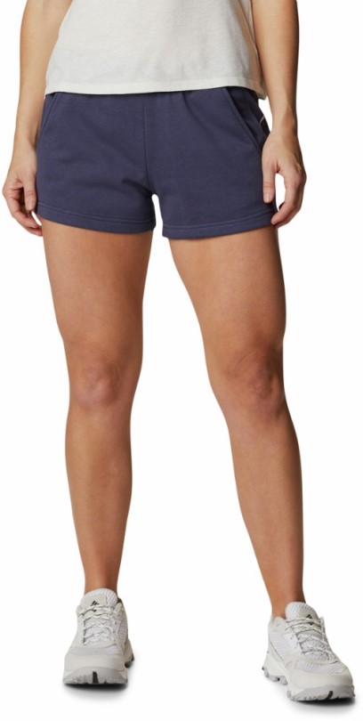 Columbia Logo Ii Fransenfrottee Shorts Damen Rei Coop Nachtaktiv