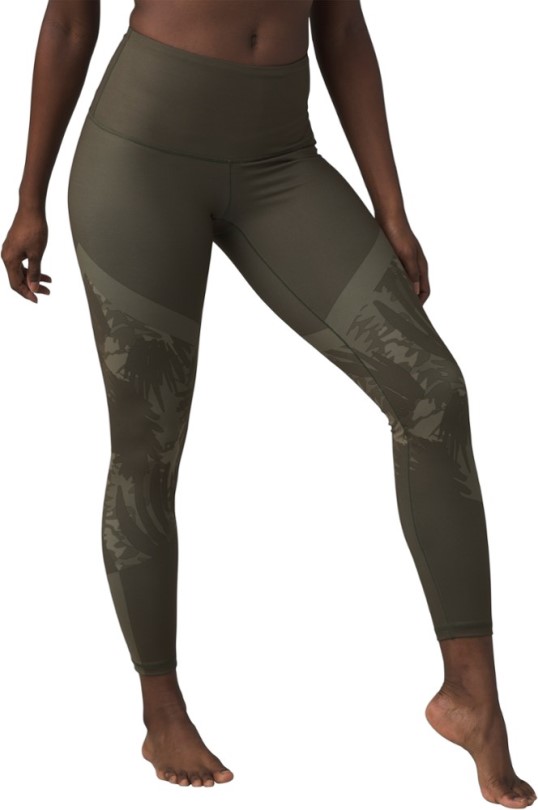 Salbei Dschungel Prana Kimble Bedruckte 7/8 Leggings Damen Rei Coop