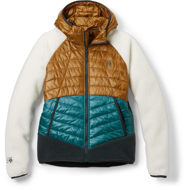 Rei Coop Mountain Hardwear Altius Hybrid Hoodie Damen Braun