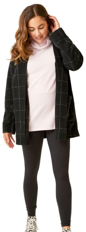 Carve Designs Fairview Fleece Topper Damen Rei Coop Schwarz