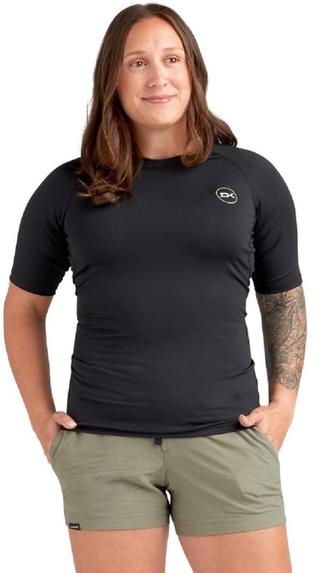 Black Rei Coop Dakine Hd Snug Fit Rashguard Damen