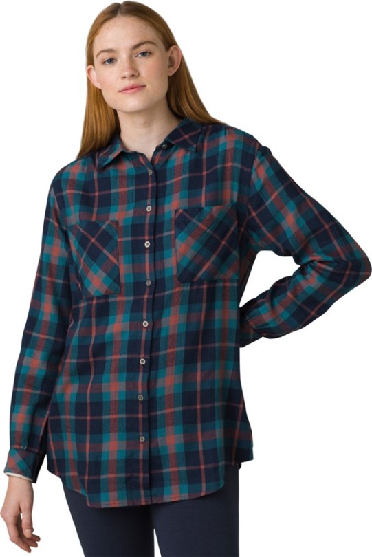 Prana Beezly Flanellhemd Damen Rei Coop Nautisch