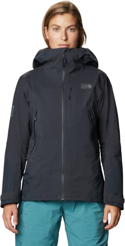 Dark Storm Mountain Hardwear Gore-Tex C-Strickjacke Mit Hoher Belichtung Damen Rei Coop