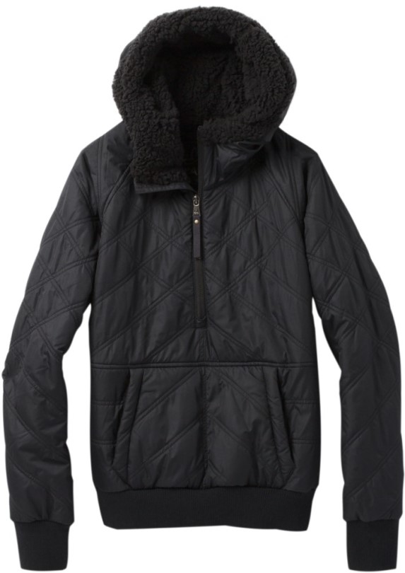 Rei Coop Schwarz Prana Esla Halbreißverschluss Damen