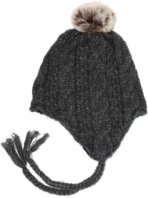 Rei Coop Black Chaos Tabu Ohrenklappen Beanie Damen