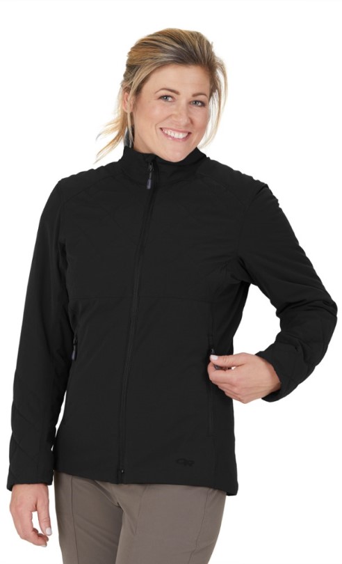 Schwarz Rei Coop Outdoor Research Winter Ferrosi Isolierte Jacke Damen